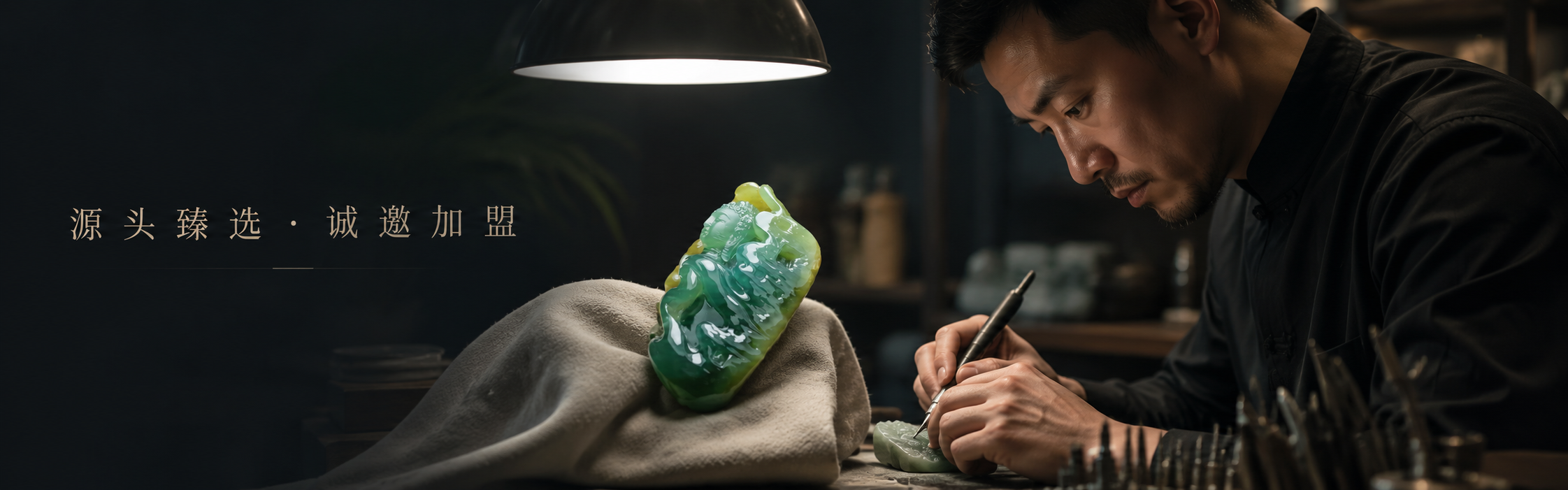 梧越珠宝-为加盟商提供缅甸各大敞口翡翠原石毛料一手供应链